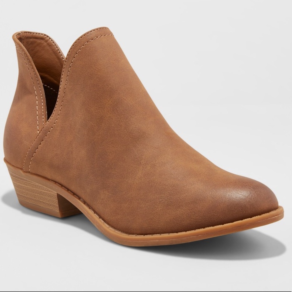 Target Nora V-Cut Ankle Booties